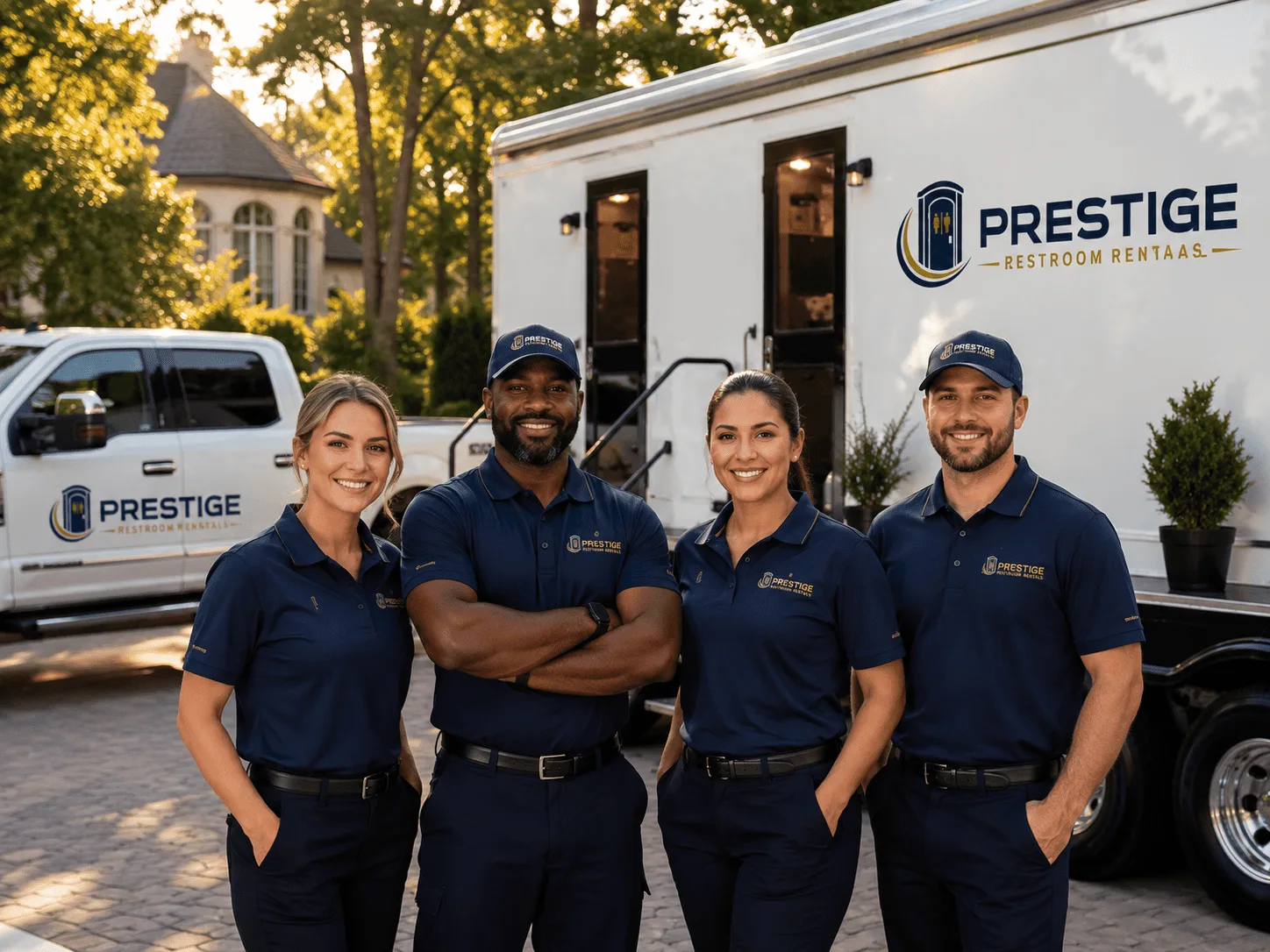 Trusted Luxury Portable Restrooms company in Armona, CA